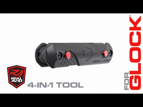 Real Avid 4-in-1 Tool For Glock AVGLOCK41